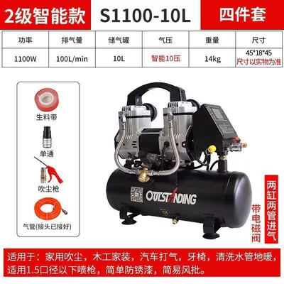 Hava kompressorları — spraying air pump manufacturer - smart-10l-1100w-10-pressure