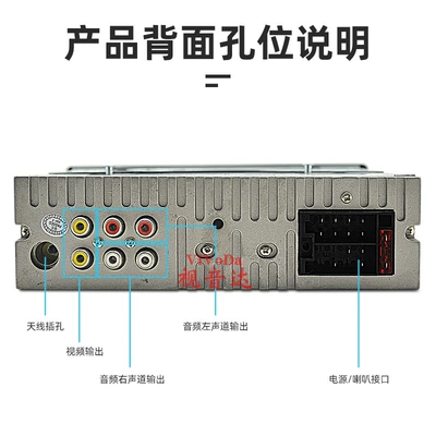 Supports Cd/Vcd Disc Player – Car DVD player