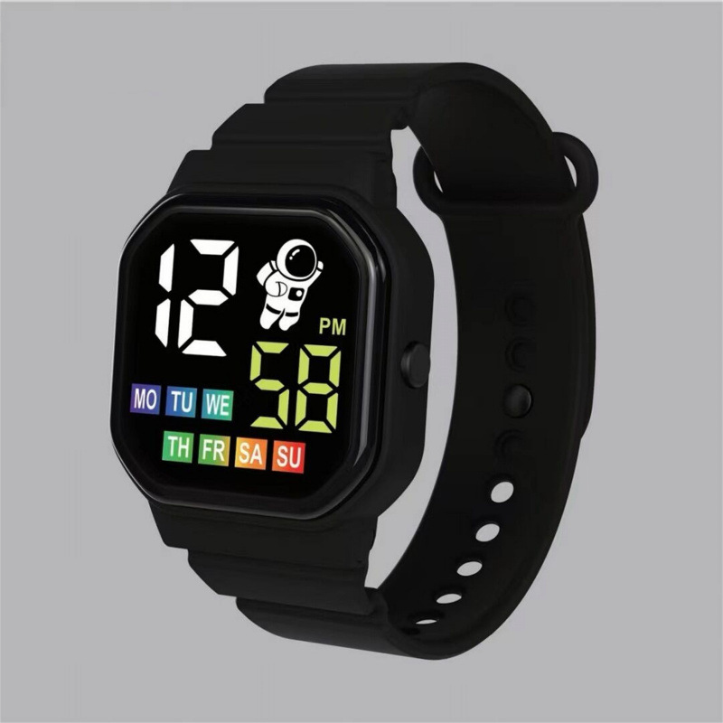Electronic space fashionable watch