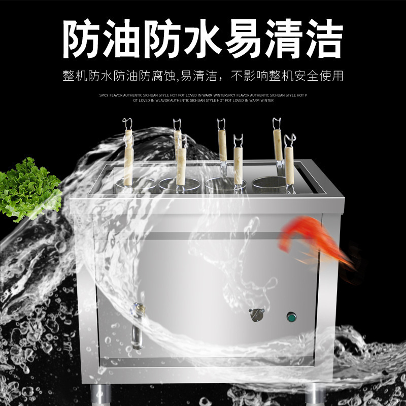 horno de verduras, horno de arroz de gas comercial, horno de arroz de almidón, horno de arroz