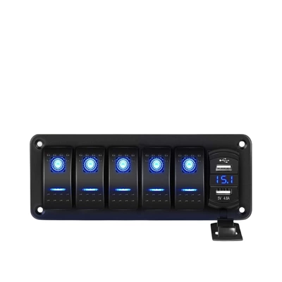 Yacht Panel Waterproof Switch: Other Car Modifications - 51-with-stickers-and-screws