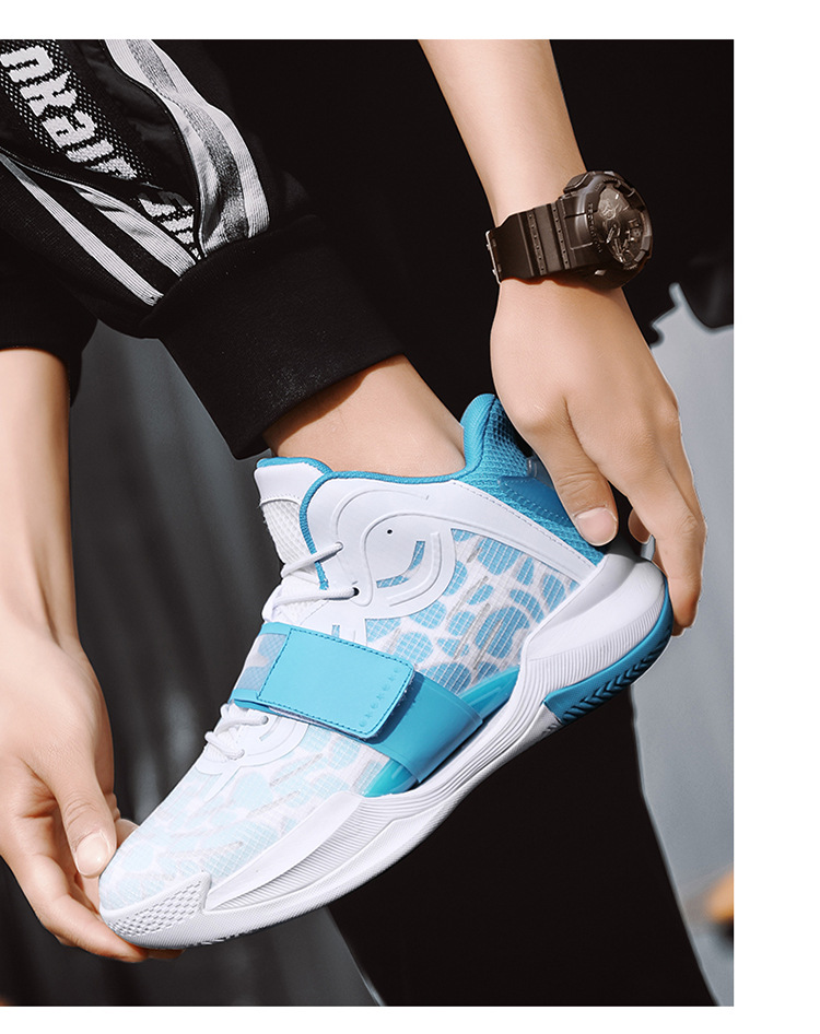 Plusk wody 4. generacji koszykówka Night Glow poduszka powietrzna 8 letnie buty sportowe męskie i damskie pocieranie_voghion.com