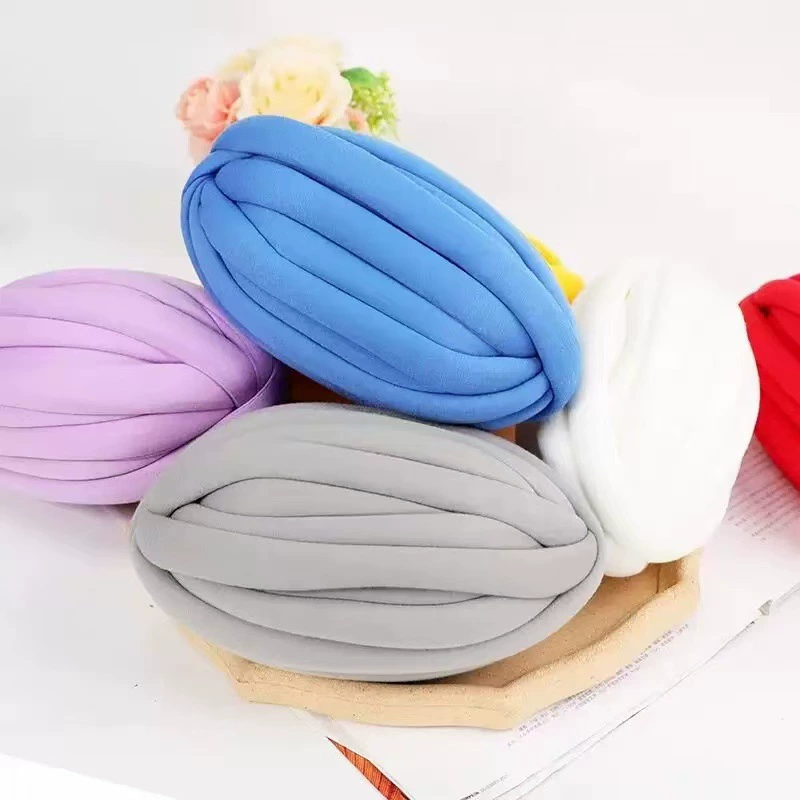 Очень толстые исландские шерстяные бархатные хлопковые полоски, очень толстые 0.5kg ручной вязки, сумка «сделай сам», подушка, подушка, кошачье гнездо, нить