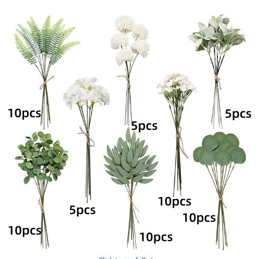 8종 65송이 구형 국화 해바라기
