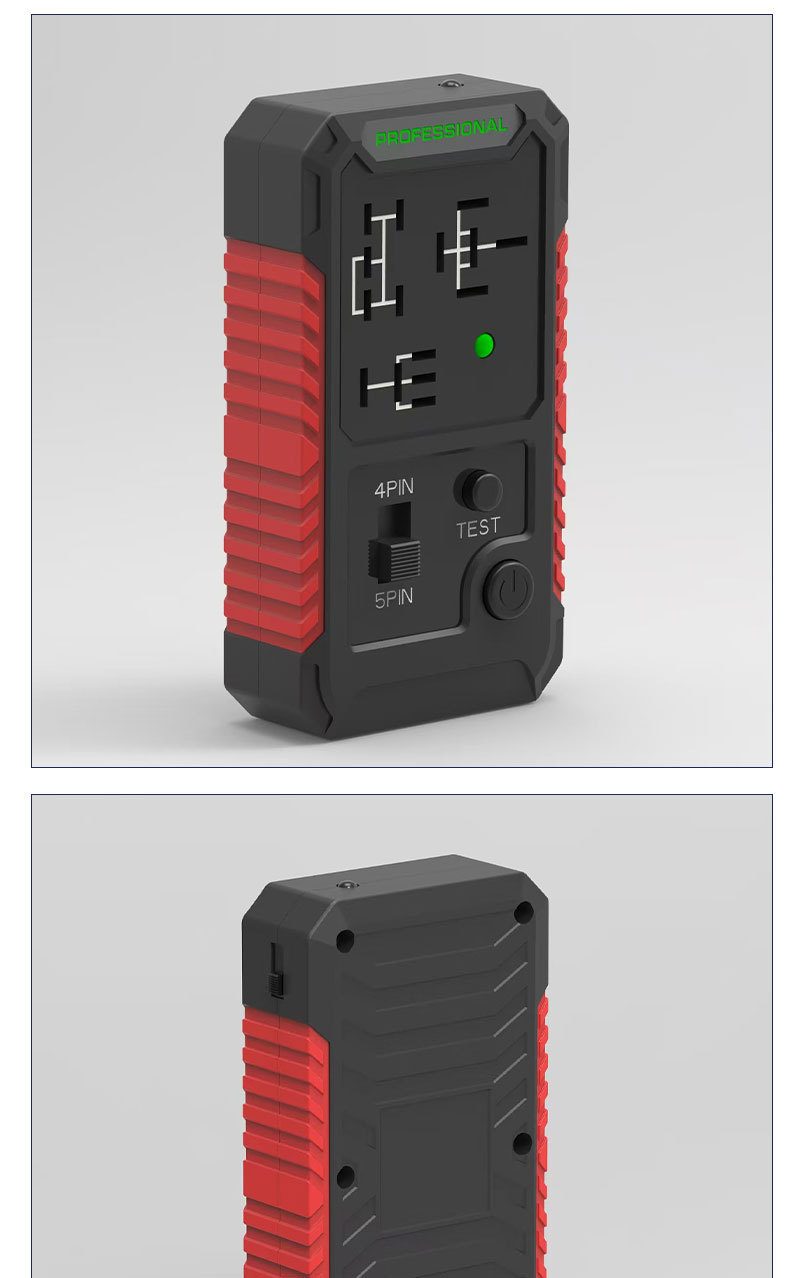 Car Relay Tester 12V Universal for All Vehicles USB Powered No-Wiring Cross-Border Auto Repair Relay Tester