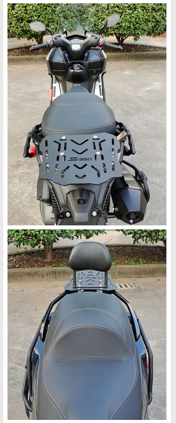 Applicable to 23 Guangyang rowing S350 motorcycle CK300T-13 bumper drop-resistant anti-collision bumper modification parts
