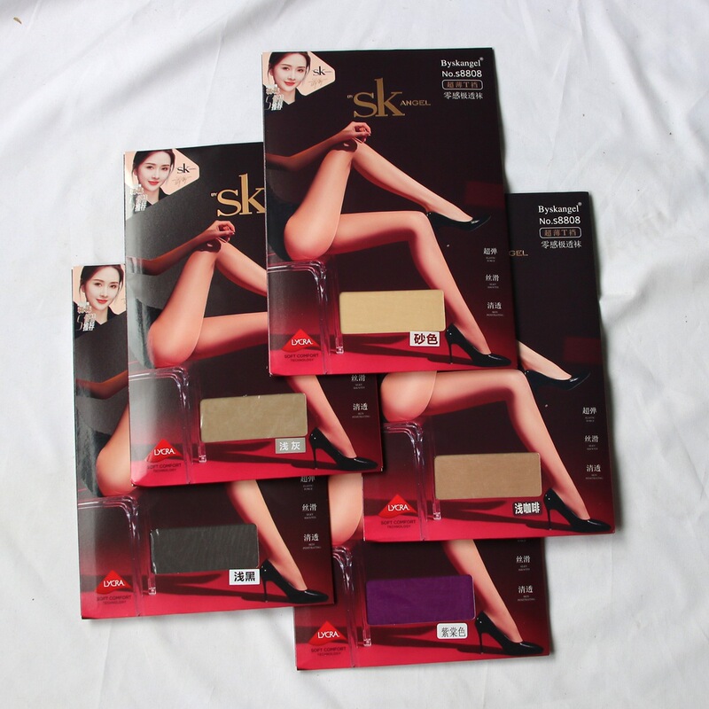 Yifei Clothing SK8808 Tip Reinforced Crotch Professional OL Stewardess Ultra-thin Wear Silky Purple Sexy Yifei Clothing SK8808 Tip Reinforced Crotch Professional OL Stewardess Ultra-thin Wear Silky Purple Sexy