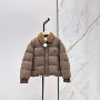 深圳字母气质翻领羽绒服