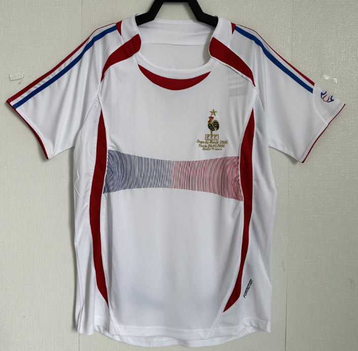 Camiseta de Brasil de manga corta retro 2002 Francia Chelsea Argentina Santas Portugal Camiseta de fútbol AC Milan