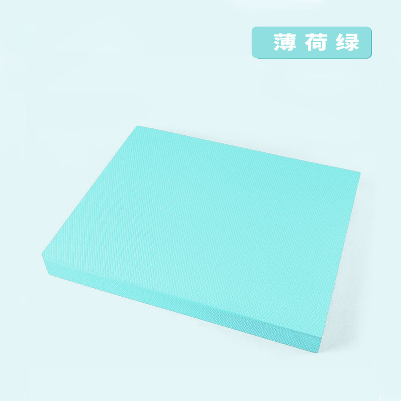 Una pieza de almohadilla de equilibrio de alto rebote, colapsado suave, antideslizante y resistente a la fabricación, entrenamiento de rehabilitación de equilibrio de fitness, almohadilla de codo de rueda abdominal