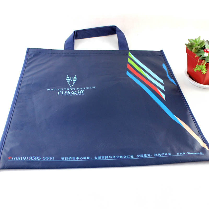 实力厂家专业生产无纺布覆膜袋 覆膜手提袋 无纺布购物袋 包装袋