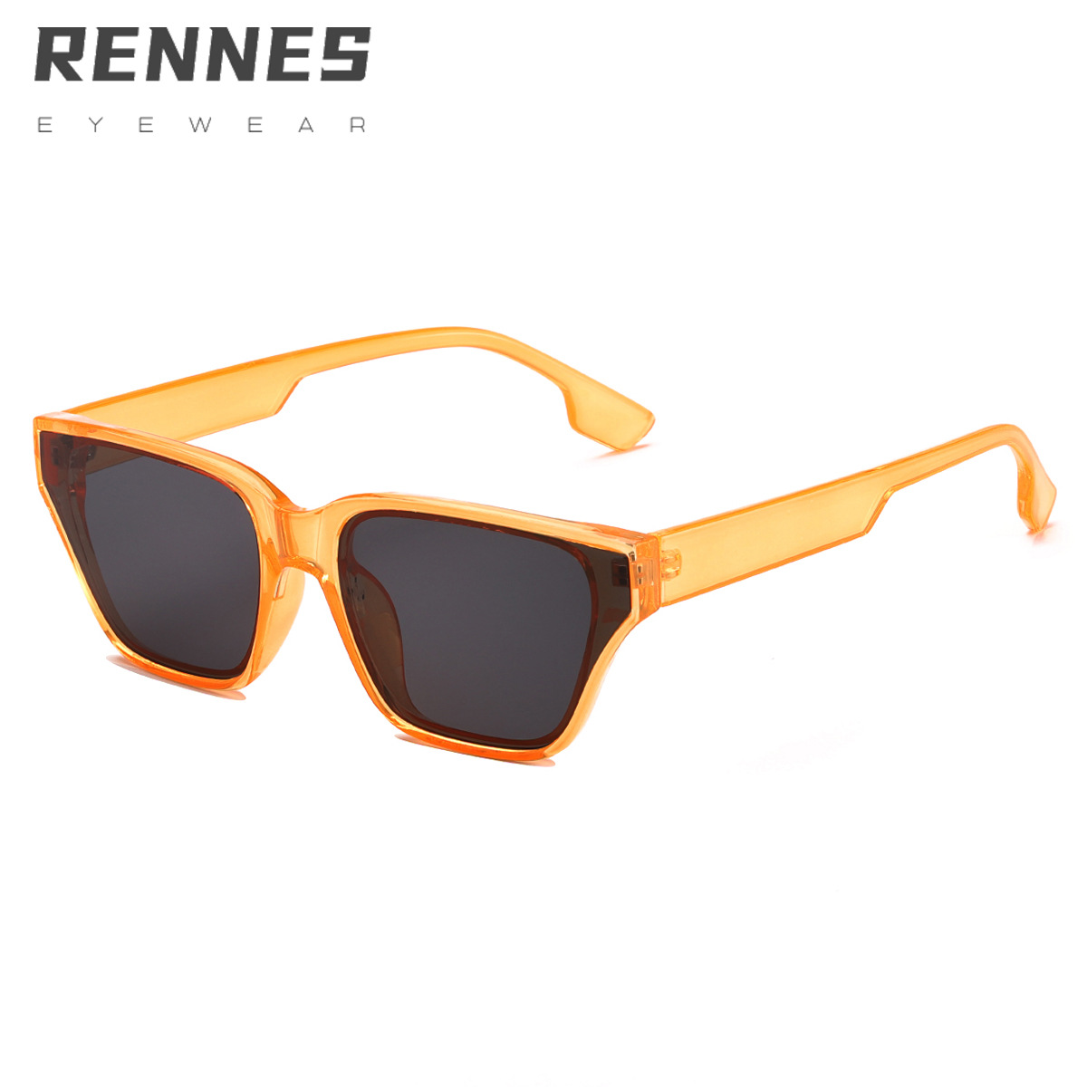 2021 nuevas gafas de sol de ojo de gato gafas de sol de moda cuadradas gafas de sol de pierna ancha transfronteriza europea y americana gafas de sol de moda