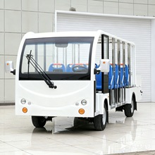 定制客货两用电瓶车 园区  厂区载客运货两用 定制高效后勤工具