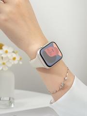 Suitable for applewatch silicone iwatch7 Apple S8 watch 6 strap 5 smart SE sports 4 female 45mm49