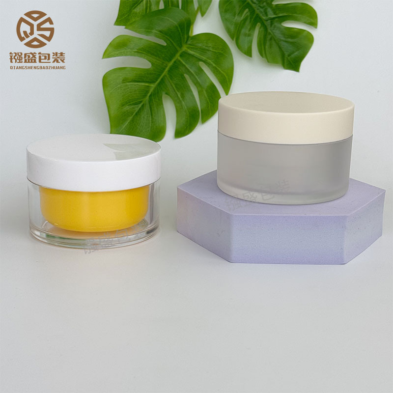 源头厂家批发100ml面膜眼霜瓶PP厚壁面霜塑料膏霜瓶