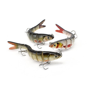 10cm 10g fishing gear manufacturer Luya bait talk about water sea bait hard bait Luya bait multi-section simulation bait