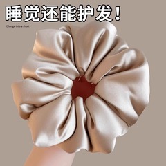 枕の大腸の髪の輪の女性の大きいサイズは髪を刺して睡眠の神器のサテンの頭の縄の団子の頭の皮の筋の頭を刺してフランス式を飾ります。