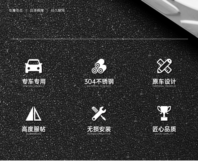 23-26 Honda Crv Door Sill Strip Modification Stainless Steel Welcome Pedal Decoration Haoying Trunk Protection Guard Plate