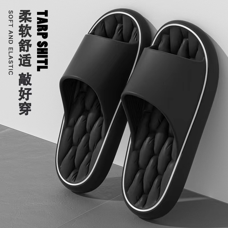 Nueva tendencia de playa interior multifuncional antideslizante antiolor para usar en el hogar zapatillas casuales de moda para hombres image 11