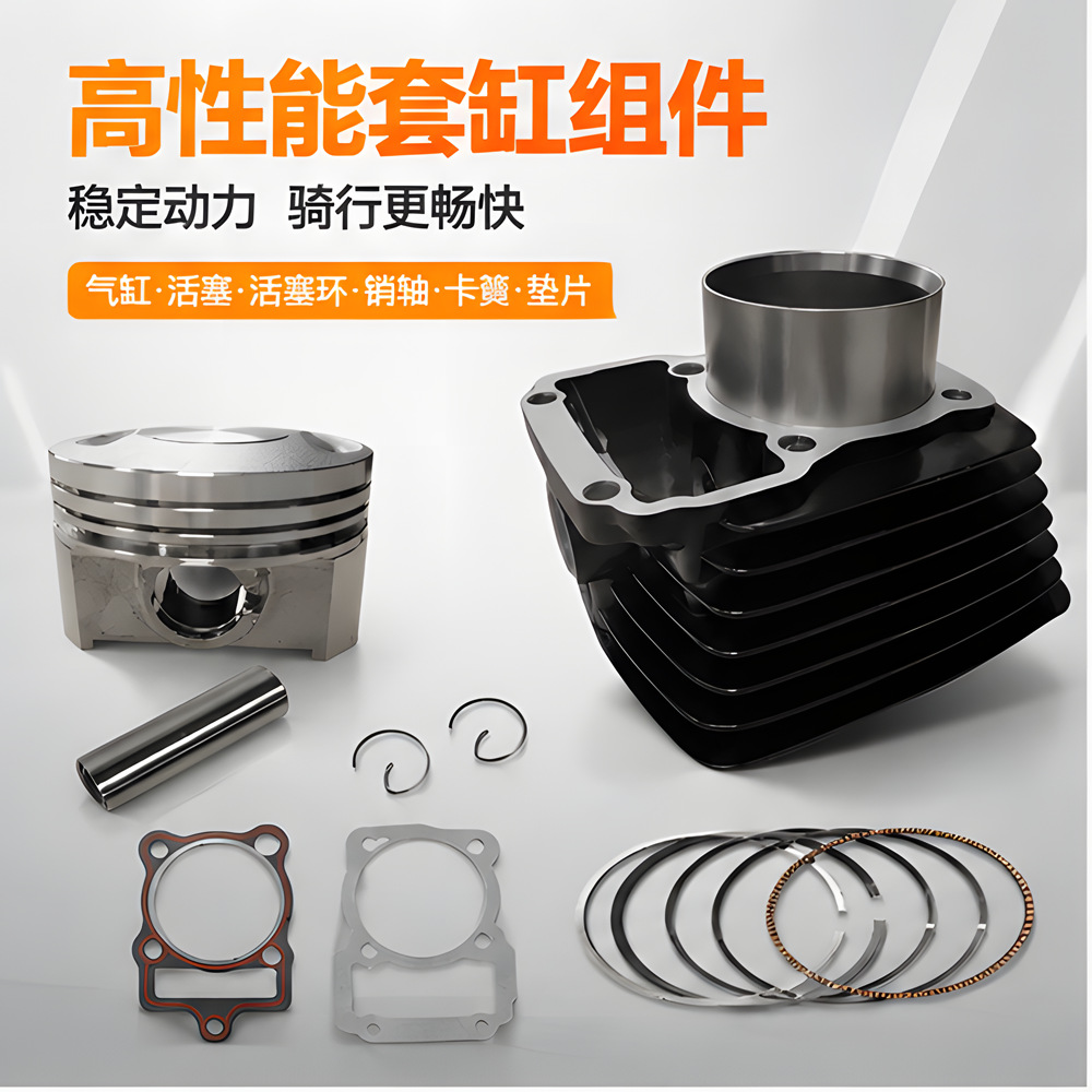 Motorcycle Dm200 Cylinder Piston Kit Italika Rt200 Cylinder Kit 67mm Accessories