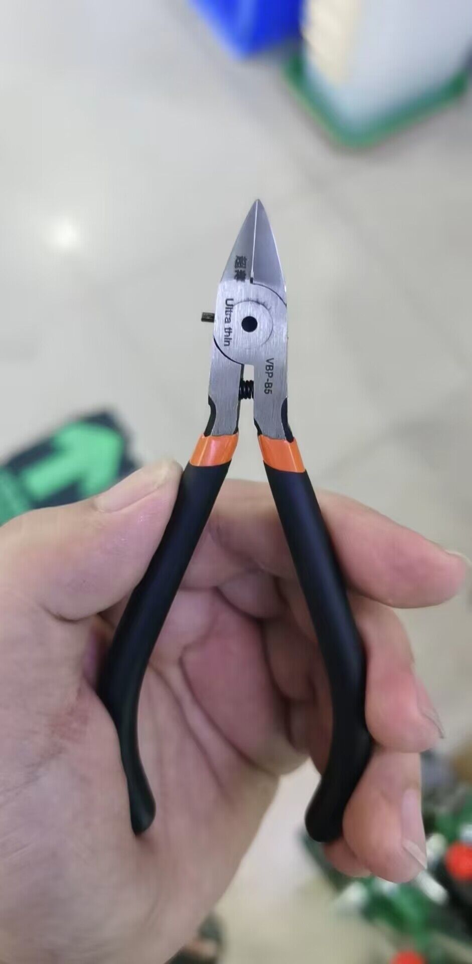 五金工具手动维修斜口钳5寸水口钳VBP-125剪钳斜嘴钳子