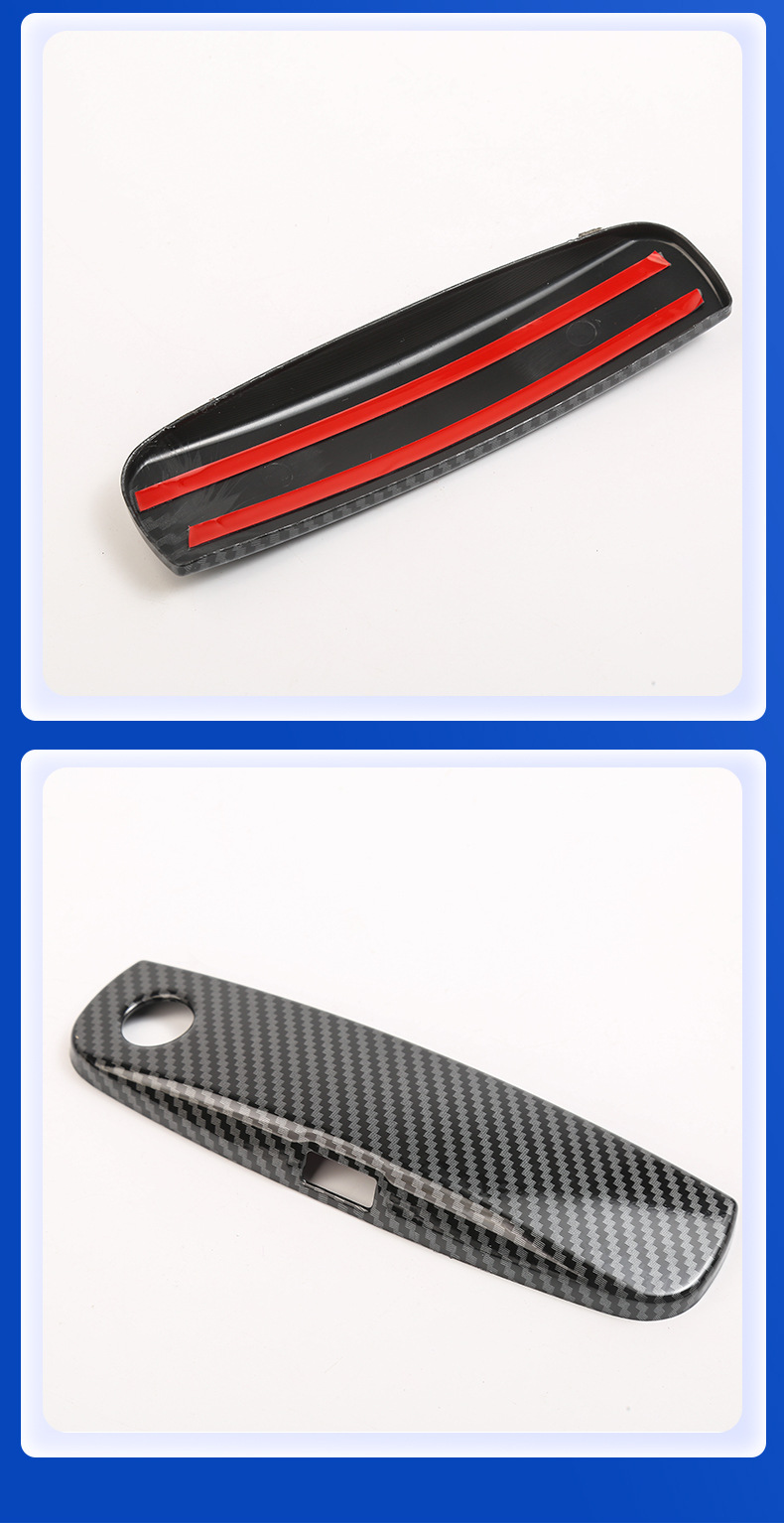 Suitable for Dodge Charger Black Handle Decorative Stickers Exterior Modification Accessories Door Handles Manufacturer Wholesale