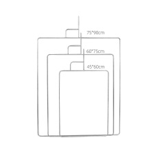黑旗板白旗板摄影挡光板影视柔光屏遮光布反光板柔光板支架遮光棋