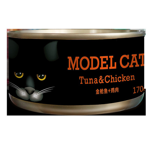 McFoodie Model Cat Canned 170g*12 Pet Fattening Nutritional Cat Snacks Wet Food Kitten Staple Food Canned