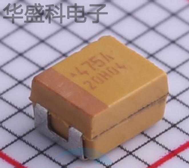 TAJB475M010RNJ 描述 4.7uF(475) ±20% 10V 钽电容器