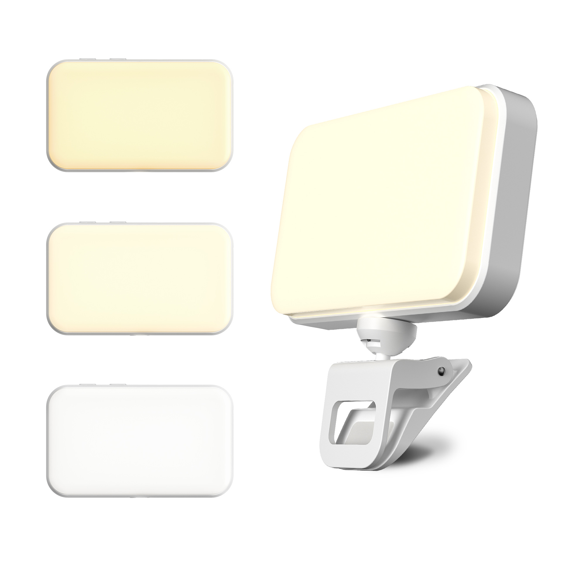 Nuevo teléfono móvil selfie belleza relleno luz al aire libre Tiro en vivo mini Luz de relleno LED Luz de bolsillo portátil