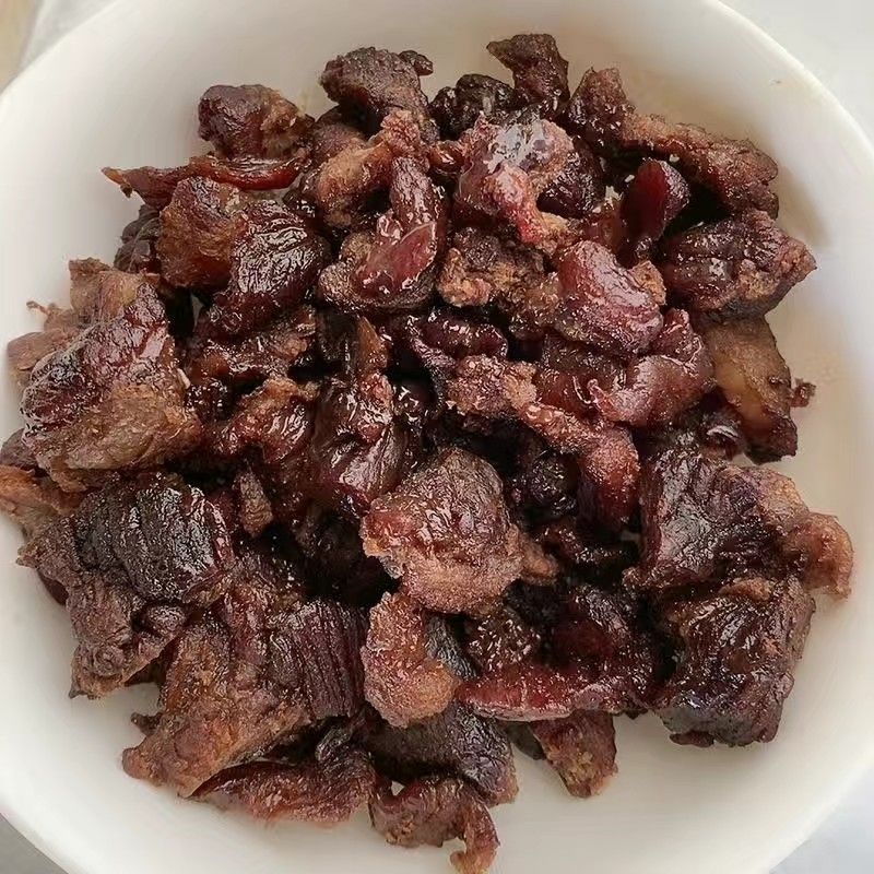 边角料下酒菜拌饭相间风干代发牛肉干牛肉巴脑干头内蒙古零食干瘦