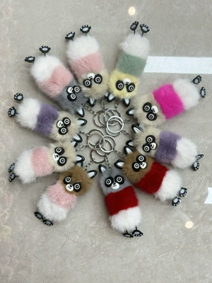 Plush Toy Car Keychain, Pluş açarlıqlar - long-strip-sprite-17