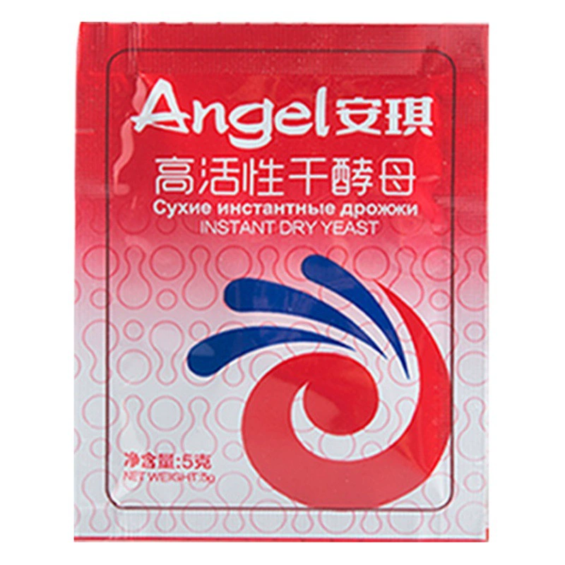 Anqi дрожжевой хлеб на пару булочки ферментационный порошок быстрого приготовления с высокой активностью сухие дрожжи хлебопечка Специальный 5 г/пакет