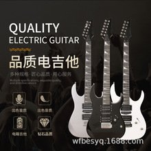 新手入门170系列摇滚吉他高级全亮光漆面双单双博尔斯电吉他套装