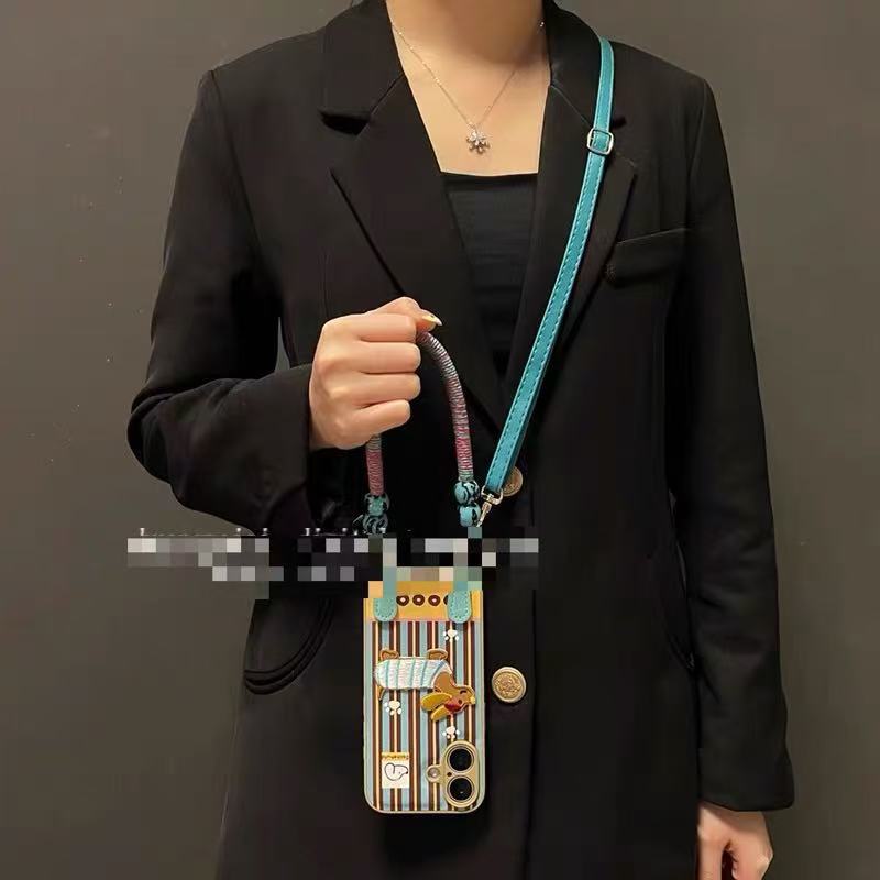 Perro a cuadros retro de nicho para iPhone14/15 funda para teléfono móvil 16Promax nuevo estilo 13 pareja 15pro