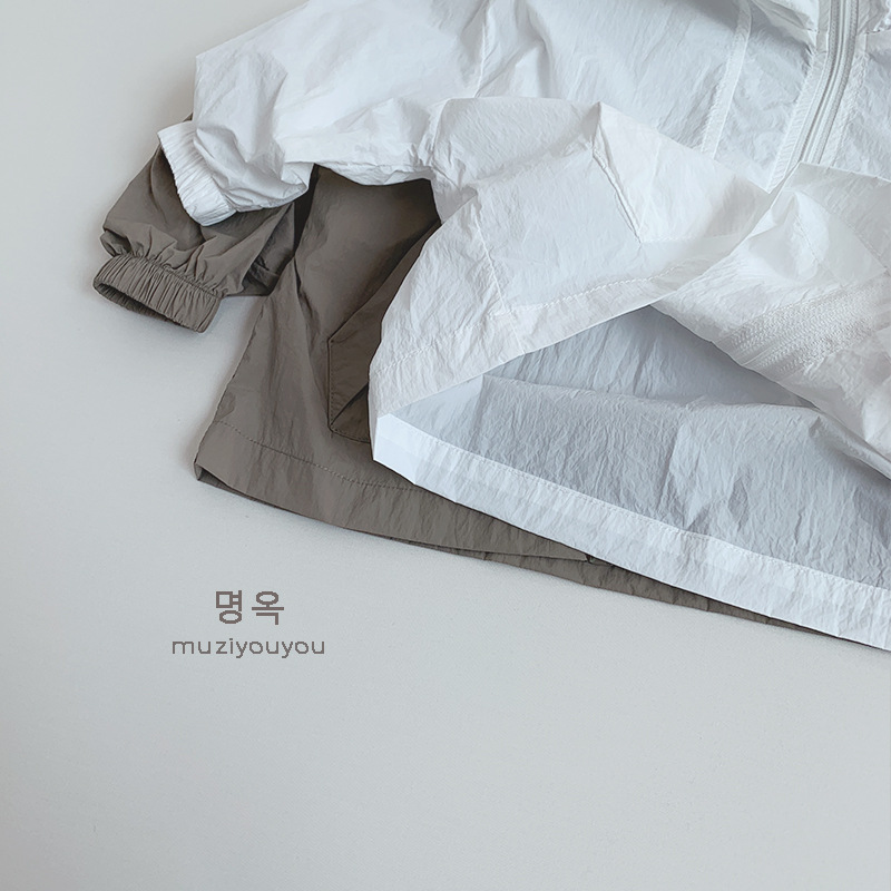 Ropa para niños Ropa de protección solar para niños y niñas 2025 verano rebeca delgada coreana para niños Camisa de aire acondicionado transpirable para bebés Ropa de piel