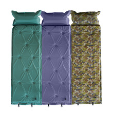 自动充气睡垫防潮垫九点款全新升级三和一气嘴可拼接多人野营