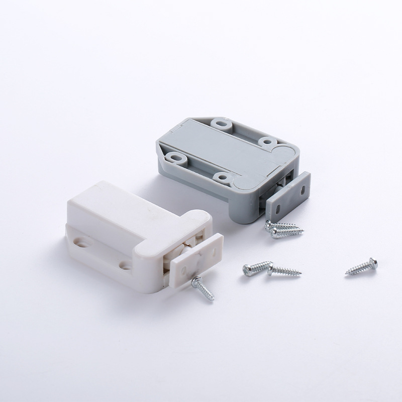 Escarabajo rebote perlas táctiles sin mango automático rebote dispositivo puerta táctil gabinete succión invisible Puerta de plástico prensa táctil perlas