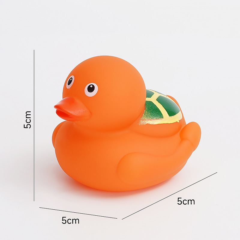 Pequeños animales de pellizco pato juguetes de agua pato bebé juguetes de baño regalos para niños sonidos pato amarillo