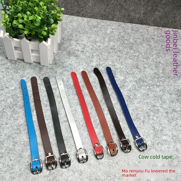 Factory wholesale leather luggage belt plastic luggage tag belt rubber luggage belt luggage belt hand belt