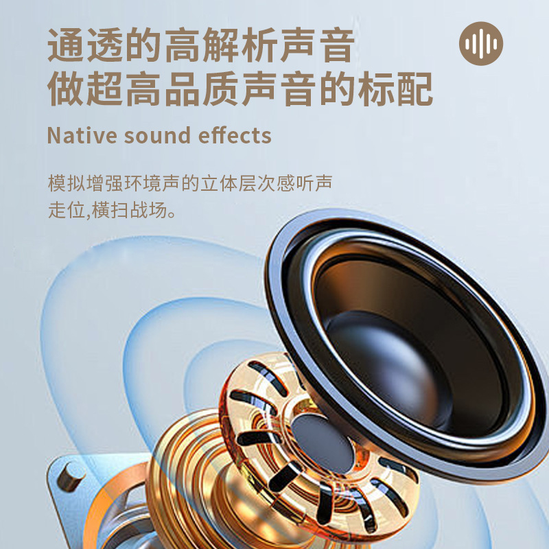 クロスボーダーC-2235ワイヤレスイヤホンヘッドbluetooth式ファッションゲームスポーツ重低音イヤホン工場直販|undefined