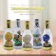 New creative personality candy box wedding new candy box transparent champagne bottle plastic wine bottle small candy box wholesale