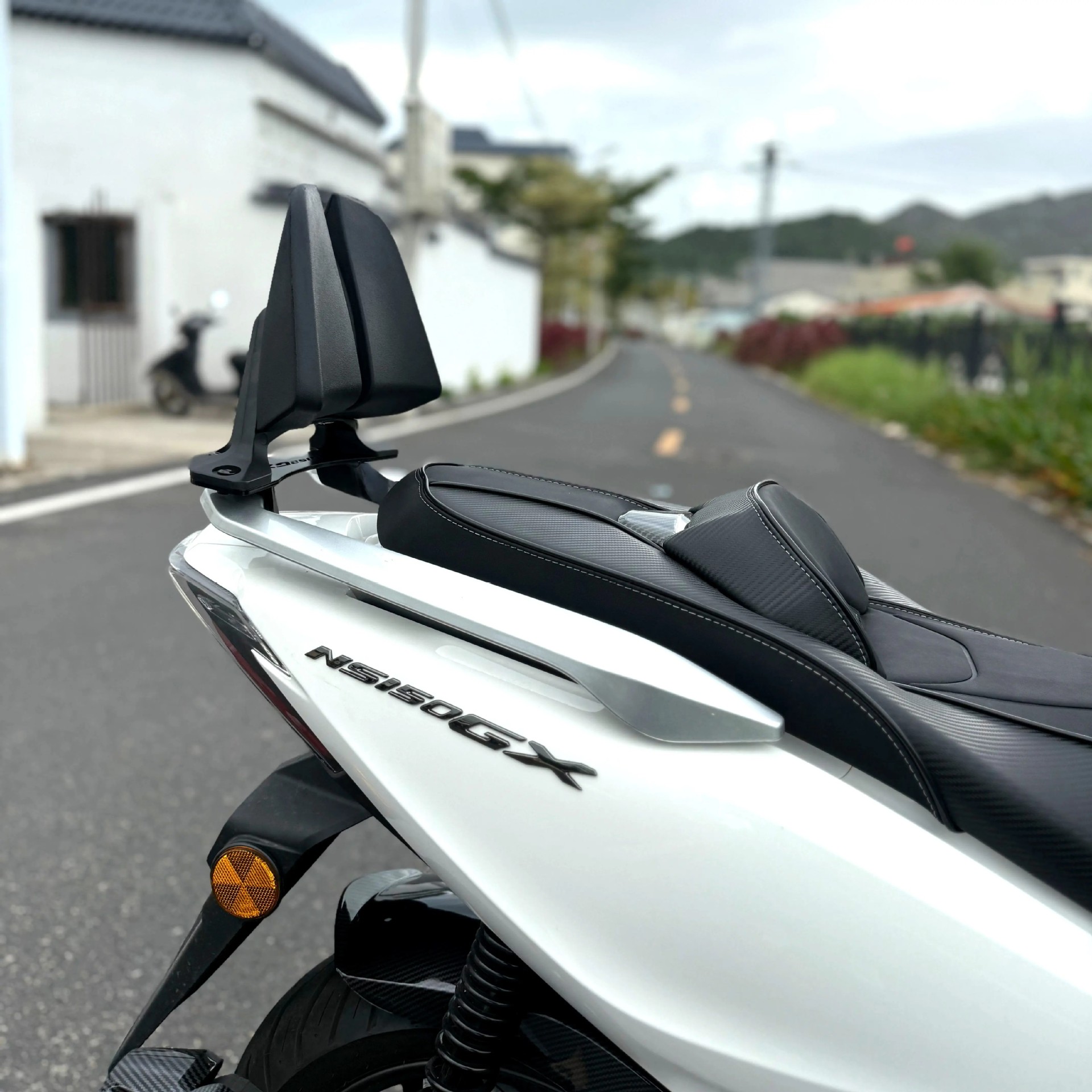 Suitable for 25 Honda Ns150Gx Rear Backrest Modified Passenger Comfort Lumbar Support Cushion Rear Seat Rear Lumbar Support