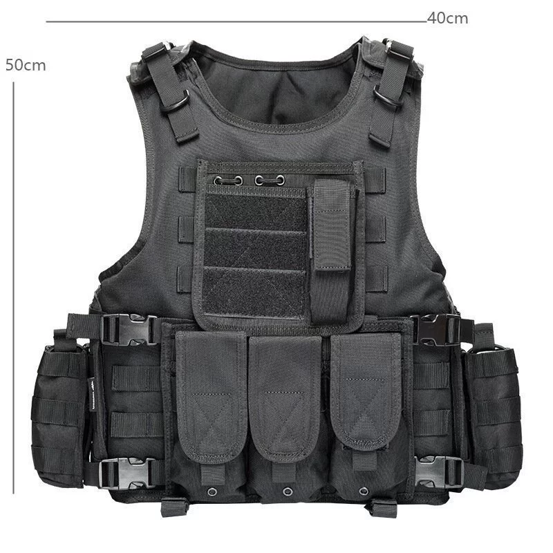 Adult amphibious quick disassembly lightweight multi-functional tactical vest vest anti-spin insertion board body armor CS outdoor factory