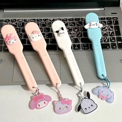 三麗鷗便攜梳子帶掛件迷你軟齒隨身攜帶梳可摺疊學生劉海小梳子