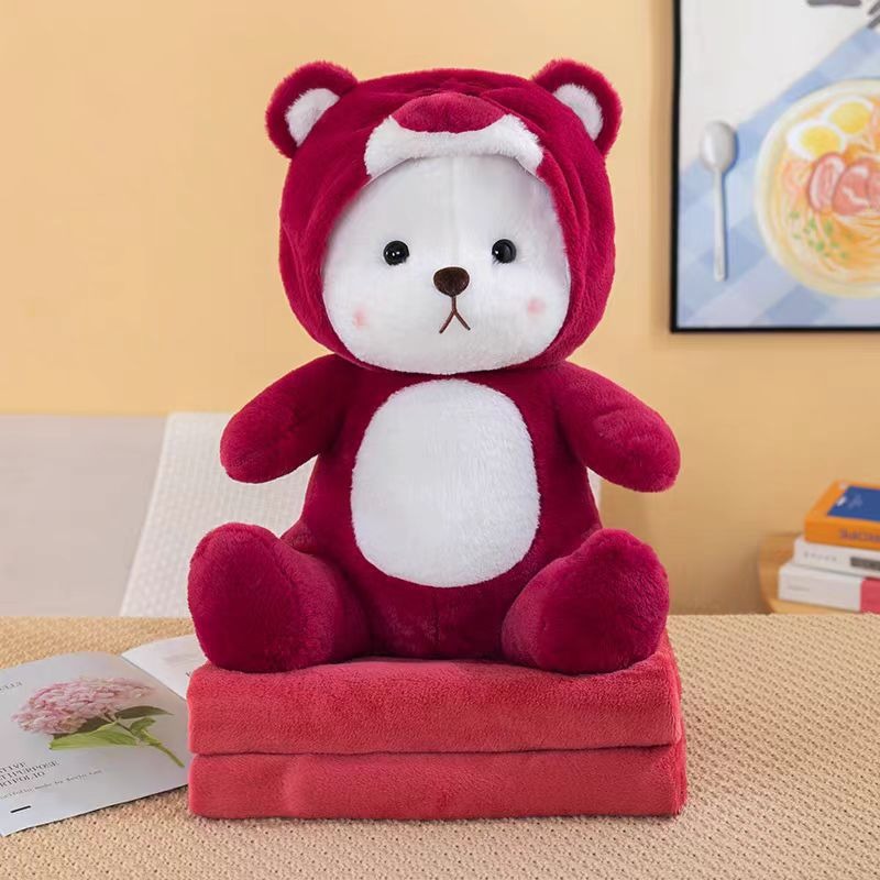 Vestido de oso rojo 45 cm