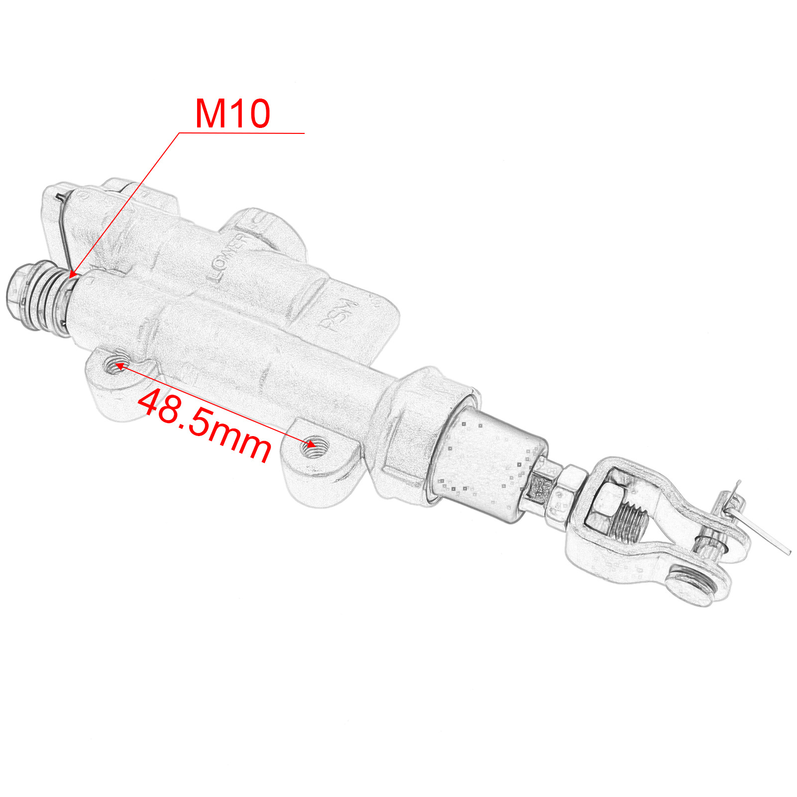 Off-Road Motorcycle Rear Brake Pump Cr125R Cr250R Crf450R Modified Parts Cross-Border