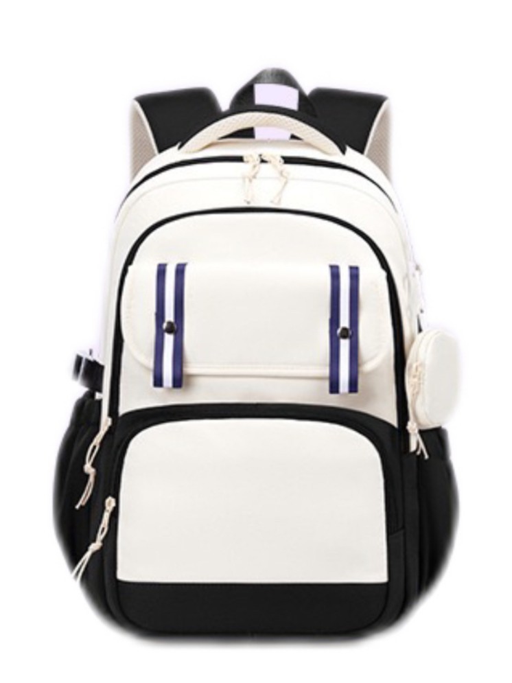 Mochila escolar estilo ins campus mochila para estudiantes de secundaria y preparatoria nuevos hombres y mujeres versión coreana de Harajuku estilo casual tendencia mochila