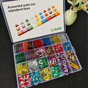 Cross-Border Supply Gift Box Car Mini Small Medium Insurance Piece 2A-40A Mixed Car 267 Inserts