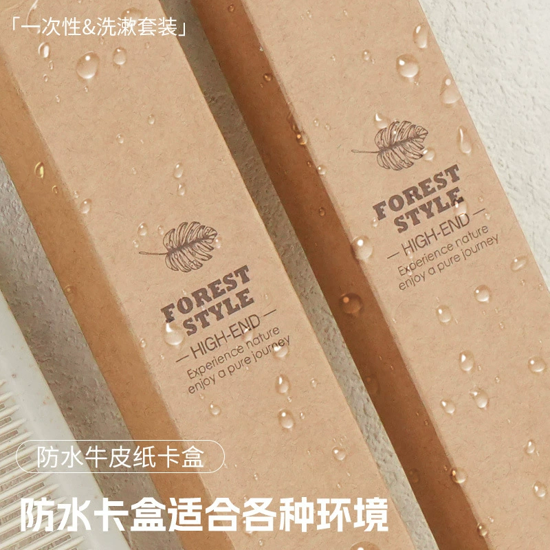 Одноразовая зубная щетка для отеля с зубной пастой, высококачественная зубная щетка и зубная паста для отеля B&B, набор гостиничных принадлежностей, оптовая продажа зубных щеток